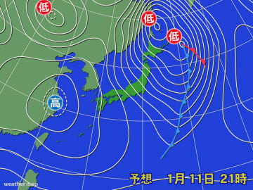 今季最強寒波　交通障害に厳重警戒を