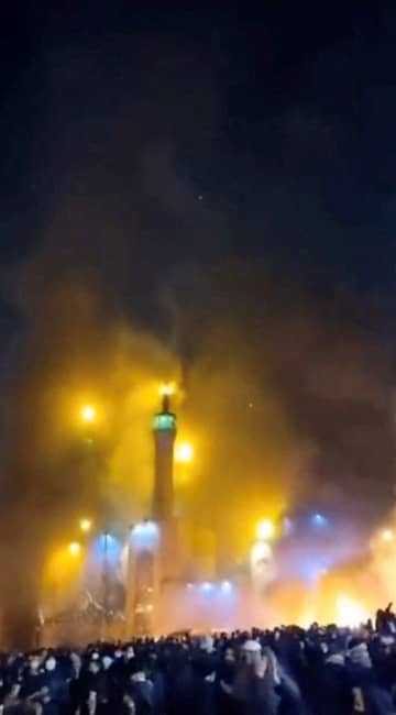 イランデモ、死者70人以上　至近距離銃撃、弾圧強化か