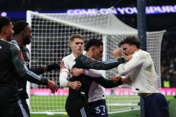 FA杯も敗退のスパーズ指揮官「残念」…試合後の小競り合いでは相手FWに苦言「挑発的な行動」