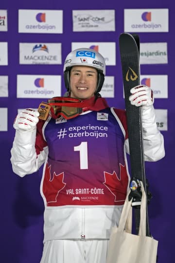 モーグルW杯、堀島行真は2位　女子は柳本理乃の9位が最高