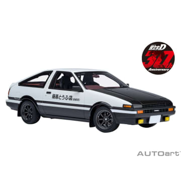 頭文字D30周年記念！　プロジェクトD仕様の「AE86」1/18スケールミニカー登場