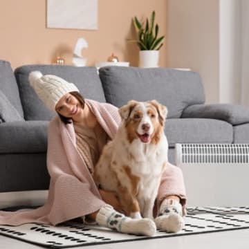 犬が『耐えられる寒さ』とは？冬場の室温は何度に保てばいいの？設定する際の温度まで