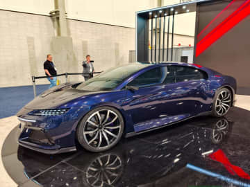 【CES】中国の掃除機メーカー大手支援のEV企業、1903馬力のハイパーカー披露　アメリカで試作機公開