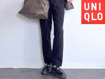 黒パンツ、こう穿けばいいのか！【ユニクロ】おしゃれさんがお手本「大人カジュアルコーデ」