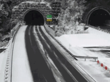 【長崎道/長崎バイパス】集中除雪 通行止めは7時間ぶりすべて解除（11日17:55現在）