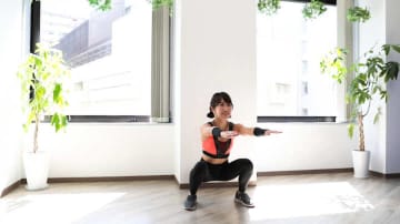 短時間で代謝アップ！キツいけど効く“スクワット3種”