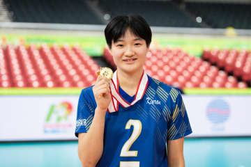 金蘭会の主将・馬場柚希が最優秀選手に！【春高バレー女子2026】