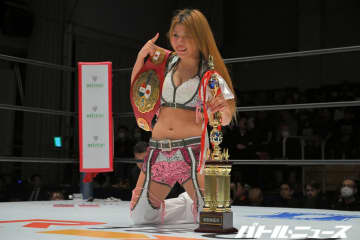 メキシコ遠征を夢見る日本人女子2人が世界レベルの闘い！CMLL日本女子王座を葉月が初防衛！