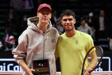 アルカラスとシナーが夢のダブルスペア結成か？「一度はやってみたい」「今年中に話し合うかも」と両者共に前向き＜SMASH＞