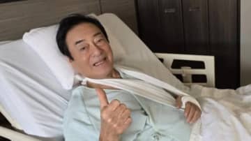 入院中の高橋英樹(81) 分厚いヒレステーキに中トロ…超豪華飯を披露！術後経過を明かしファンへ感謝「励まされています」