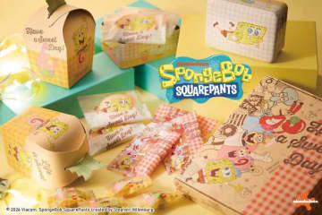 スポンジ・ボブ×東京ラスクが実現♡限定コラボでごきげんおやつ時間