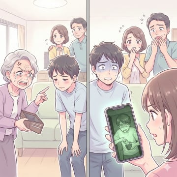 「私の財布から金盗んだでしょ！」と叫ぶ認知症の祖母→ベビーカメラが映した真犯人とは【短編小説】