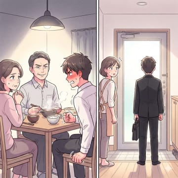 「今は勉強中だから」と3年間ニートの息子。だが、夫が放った皮肉をうけ、態度が一変【短編小説】