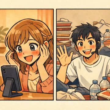 「あれ、好きかも…」SNSで仲良くなった男性とのリモート飲み会→開始3秒で恋が冷めた瞬間【短編小説】