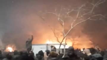 イラン反政府デモの死者540人超　アメリカが軍事介入など検討か