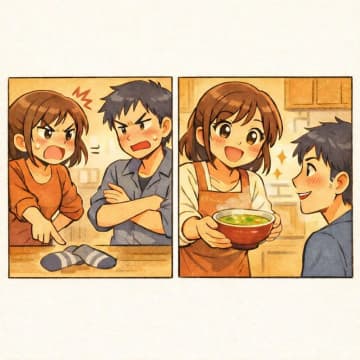 「小さなことで怒るなよ」些細なことで夫と喧嘩→夫への仕返しに、私が料理のスープに仕込んだものとは？