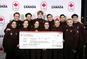 カナダ代表に元世界一ペア　ミラノ五輪のフィギュア