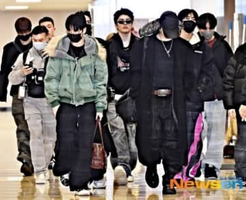 【PHOTO】＆TEAM、スケジュールを終えて出国