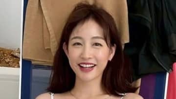 新井恵理那 産後約8ヶ月のビキニショット公開！沖縄プールでの0歳長女とのおそろい水着コーデに「ステキな親子」