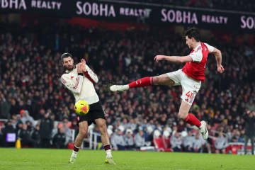 アーセナルが6差守る　サッカーの欧州各リーグ