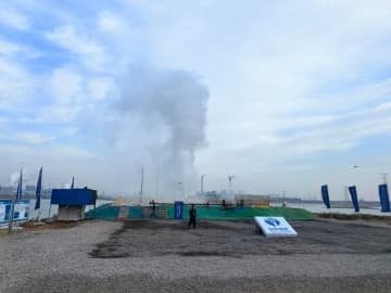 中国華東地域で最高温度の地熱井掘削に成功　山東省東営市