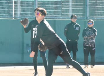 ロッテドラ3・奥村頼人「唯一無二の真っ直ぐ」、「自分らしい真っ直ぐを磨いていければ」