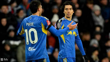 リーズ田中碧が勝ち越し弾！FAカップで今年初＆公式戦3ゴール目　ソシエダ久保建英は劇的決勝弾アシスト