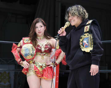 【マリーゴールド】青野未来　CHIAKIからの挑戦表明に難色「チンピラが取るようなベルトじゃない」