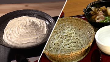 年越しても“そば”に大行列　初詣帰りに「年明けそば」　SNS映え“真っ白うどん”も外国人に人気