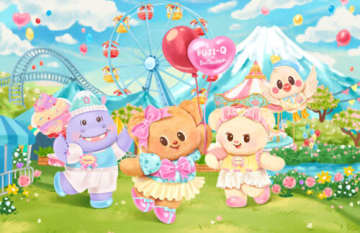 タイ発キャラButterbearと富士急ハイランドがコラボ