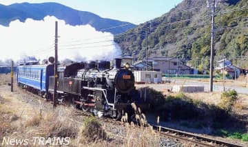 【大井川鐵道】「C10形8号機」が1月12日をもって運転を休止　車両改造実施のため、当面の間「黒いSL」は見納めに＜report＞