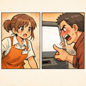 「ボタン反応しないんだけど！壊れてない？」とセルフレジでキレる客→店員が見た呆れた光景とは【短編小説】