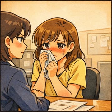 「病院行くのにお金が必要で…給料前借りしたいです」泣きつく社員→本当の理由を知り空気が一変【短編小説】