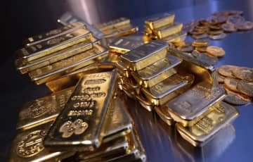 NY金、大幅続伸で最高値　終値初の4600ドル台