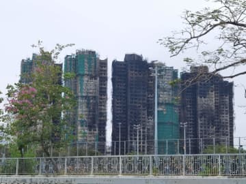 宏福苑、現地で住宅再建は行わない