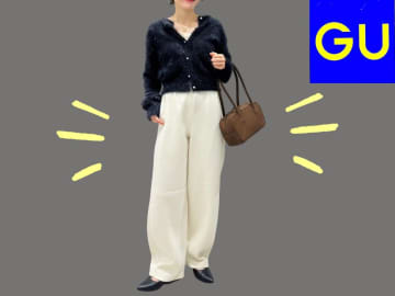 30代は「スウェットパンツ」どう穿く？【GU】部屋着に見えない♡「洗練コーデ」