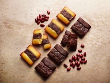 丹波大納言小豆を贅沢に使用したフィナンシェ「丹波大納言小豆あんバターケーキ」1月13日発売