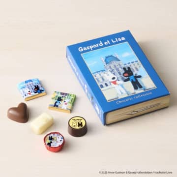 『リサとガスパール』の絵本がショコラに！　バレンタイン限定コレクションが登場