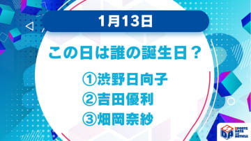 渋野日向子？吉田優利？畑岡奈紗？「1月13日」が誕生日の女子プロゴルファーは