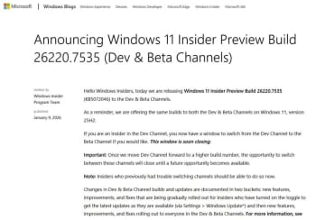条件が合えばMicrosoft Copilotアプリを削除できる機能。Insiderで展開