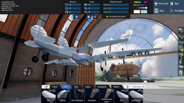 スチームパンクな世界で自由に機体を設計して空を舞い敵と戦え！フライトアクションアドベンチャー『Wings of Aviora』Steamストアページ公開