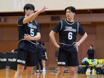 SR渋谷がドラフト候補を招待しワークアウト実施…赤間賢人や岩屋頼ら10名参加、松岡GM手応え