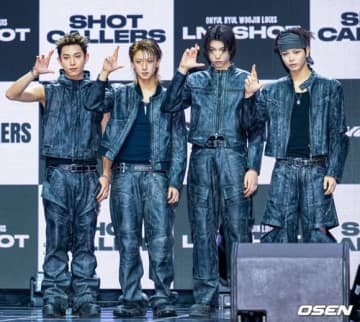 【PHOTO】“パク・ジェボムがプロデュース”新人アイドルグループLNGSHOT、デビューショーケースを開催