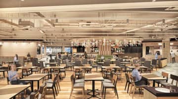 福岡空港、国内線ターミナルのフードホール「the foodtimes」を移転リニューアル