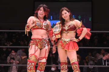 【マリーゴールド】林下詩美、2冠王者・岩谷麻優を粉砕！ GHC女子挑戦を“直訴”強行へ「私、直接実行委員さんに直訴しにいくから」　王者・青野未来にはCHIAKIが宣戦布告