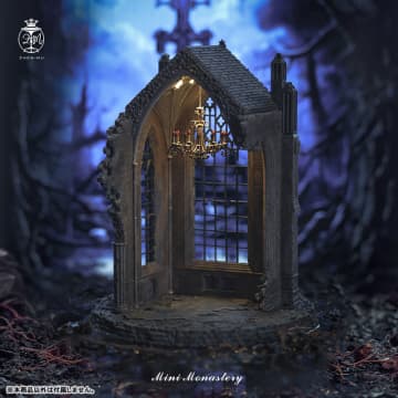 海外のミニチュアメーカー「ZHENMU」よりオリジナル1/35スケールミニチュア「廃棄された修道院」が3月発売