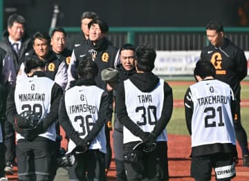 【巨人】阿部監督がルーキーたちへメッセージ「合同自主トレはアピールの場ではないので」