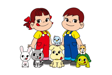 不二家、約30年ぶりの新キャラ投入　「ねこにゃん」など5体