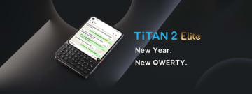Unihertz、QWERTYキーボード搭載スマホ「Titan 2 Elite」を予告