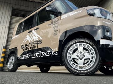 足元の最先端トレンドはスポーティなラリーテイストホイールだ！！　軽クラスにマッチする新作に注目